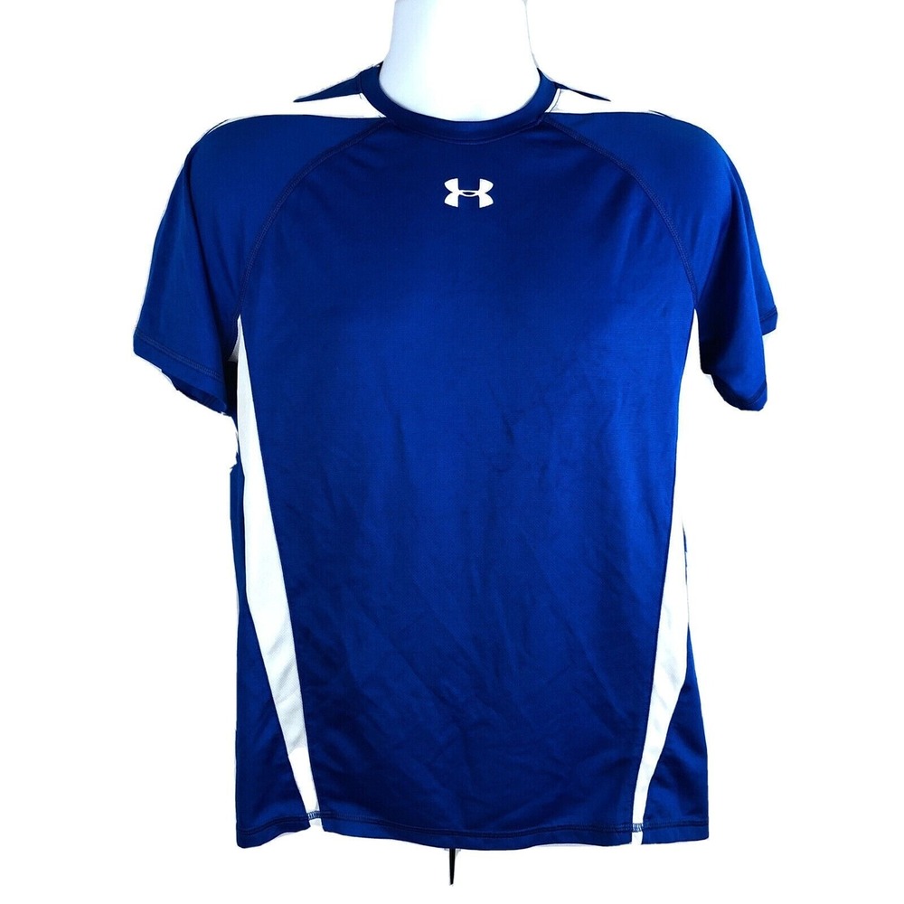 Under Armour Heat Gear Loose Athletic T-Shirt Size Medium Gym Running Training